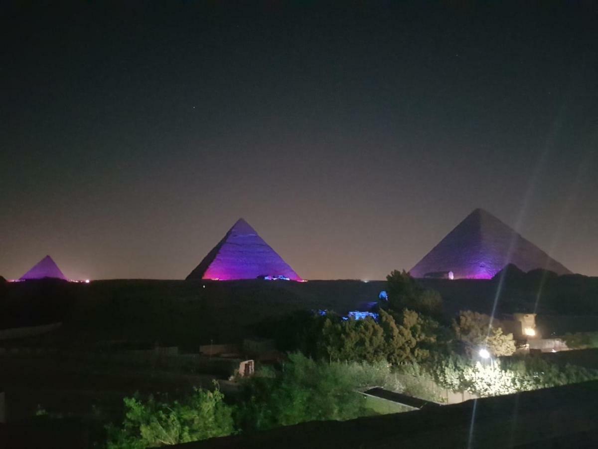Sphinx Palace Pyramids View Inn Kafret el-Gabal Eksteriør billede